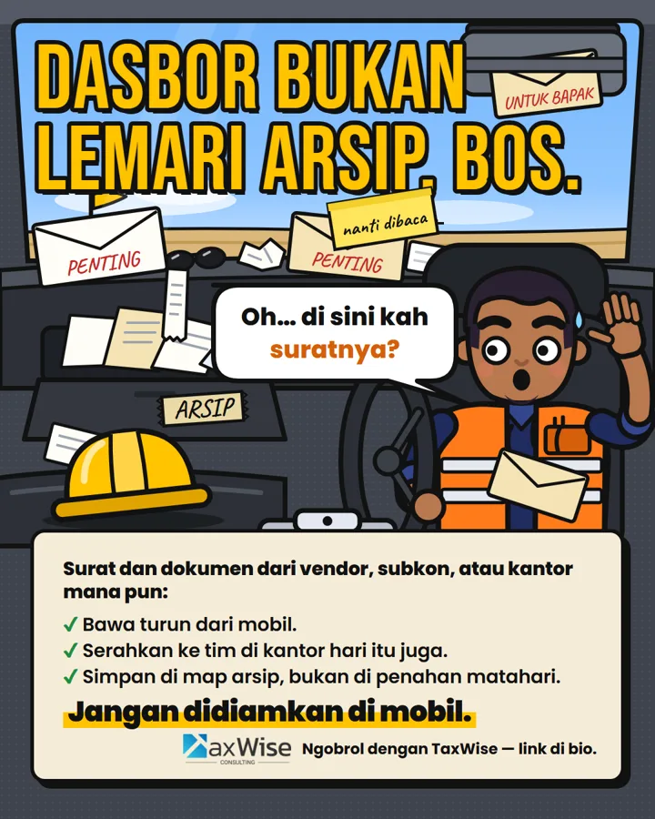 Feed: Dasbor bukan lemari arsip